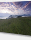 Mountain Plateau at Evening - Landscape Canvas Wall Artwork