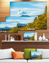 Old Town and Hills in Tbilisi - Landscape Canvas Wall Artwork