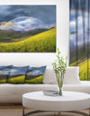 Rainbow in Mountain Valley - Landscape Canvas Wall Artwork