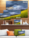 Rainbow in Mountain Valley - Landscape Canvas Wall Artwork