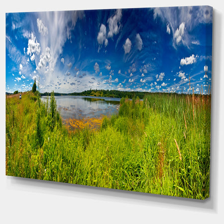 Ideal Summer Meadow Panorama - Landscape Wall Artwork