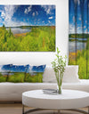 Ideal Summer Meadow Panorama - Landscape Wall Artwork