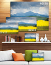 Farm House in Field Of Canola - Landscape Wall Artwork