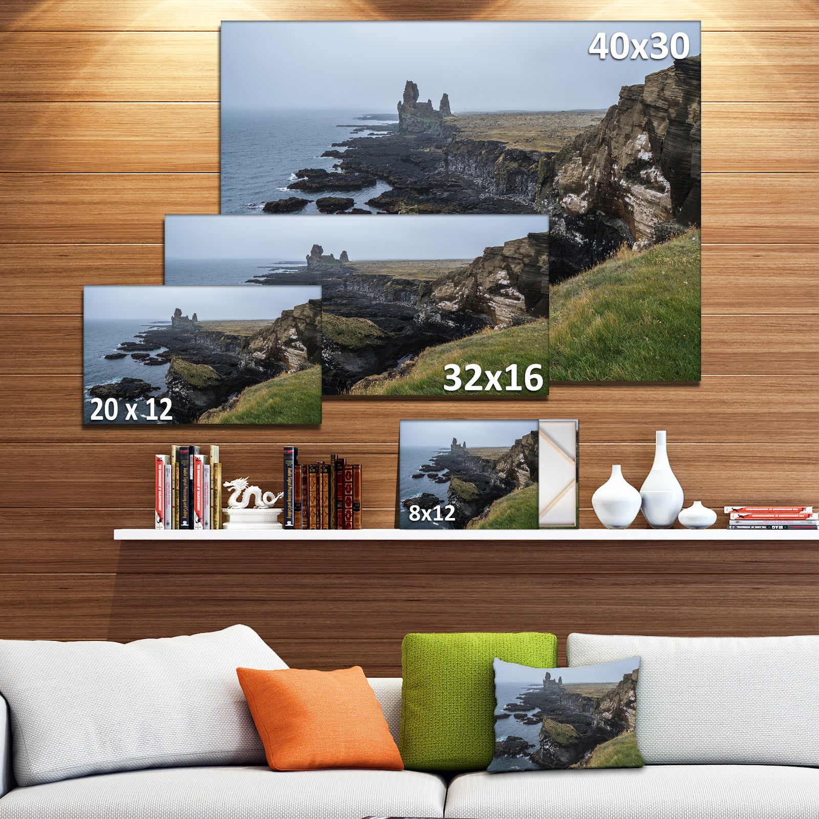 Rocky and Scenic Iceland Beach - Landscape Wall Artwork