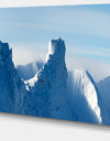 Blue Winter Hills Panorama - Landscape Wall Artwork