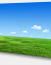 Green Meadow and Blue Sky - Landscape Wall Artwork