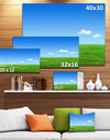 Green Meadow and Blue Sky - Landscape Wall Artwork