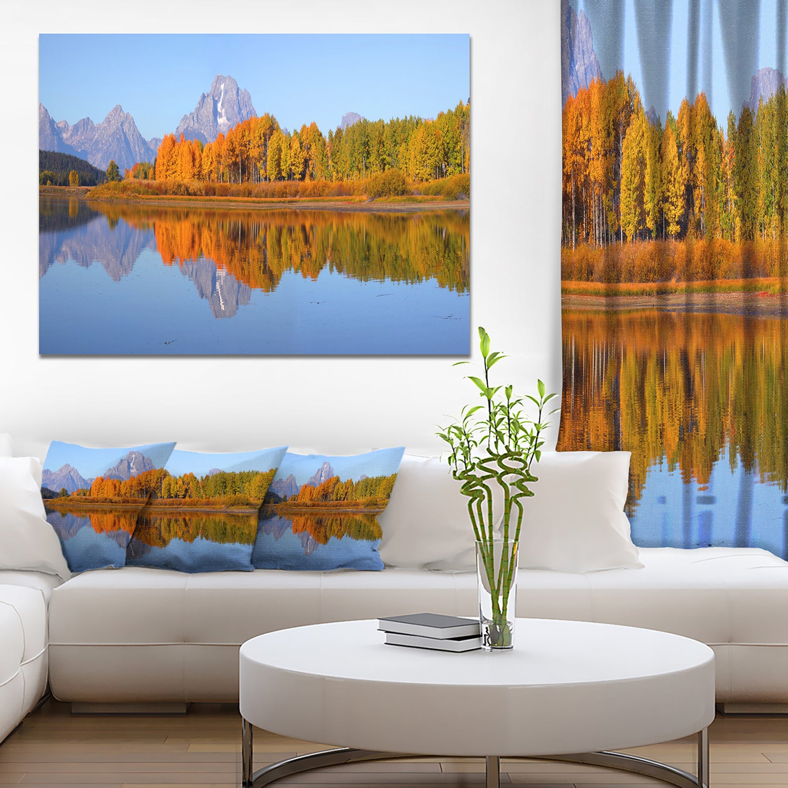 Grand Tetons Panorama - Landscape Wall Artwork