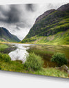 Valley Of Glencoe in Green - Landscape Wall Artwork