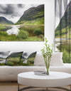 Valley Of Glencoe in Green - Landscape Wall Artwork