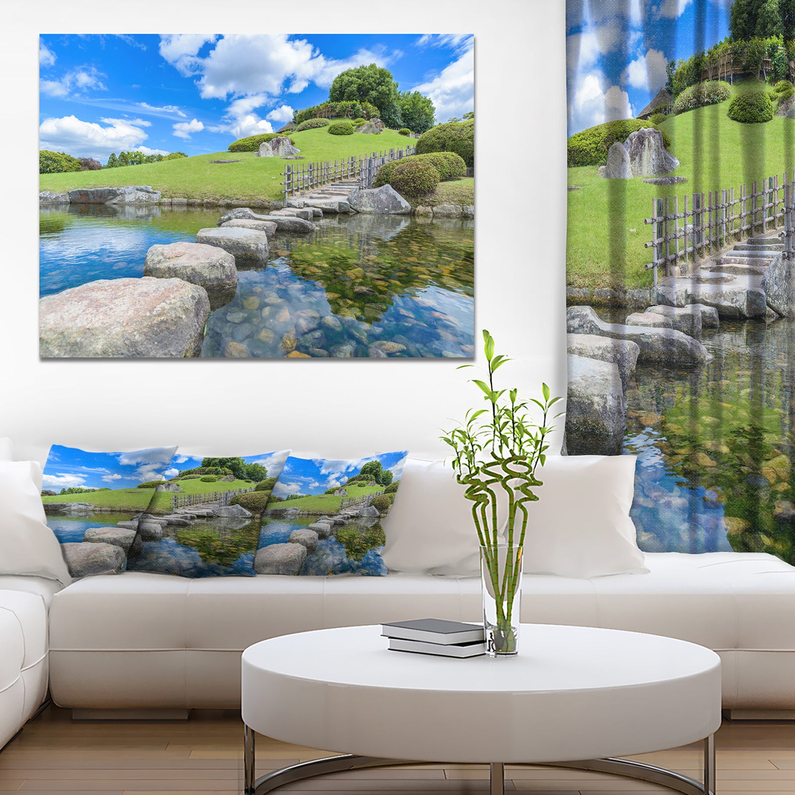 Japanese Garden in Okayama - Landscape Wall Artwork