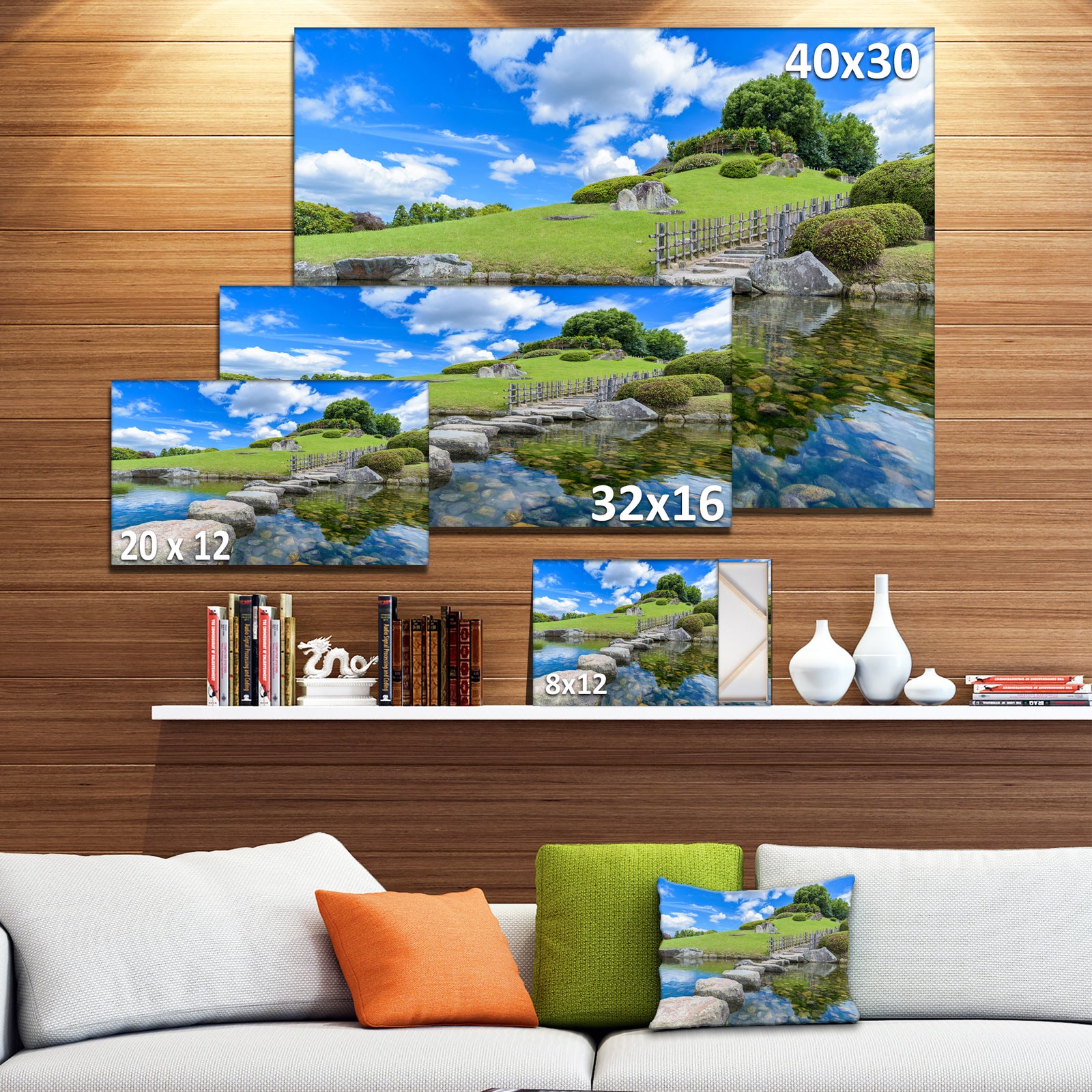 Japanese Garden in Okayama - Landscape Wall Artwork