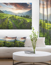 Green Georgian Mountain Valley - Landscape Wall Artwork