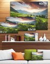 Green Georgian Mountain Valley - Landscape Wall Artwork