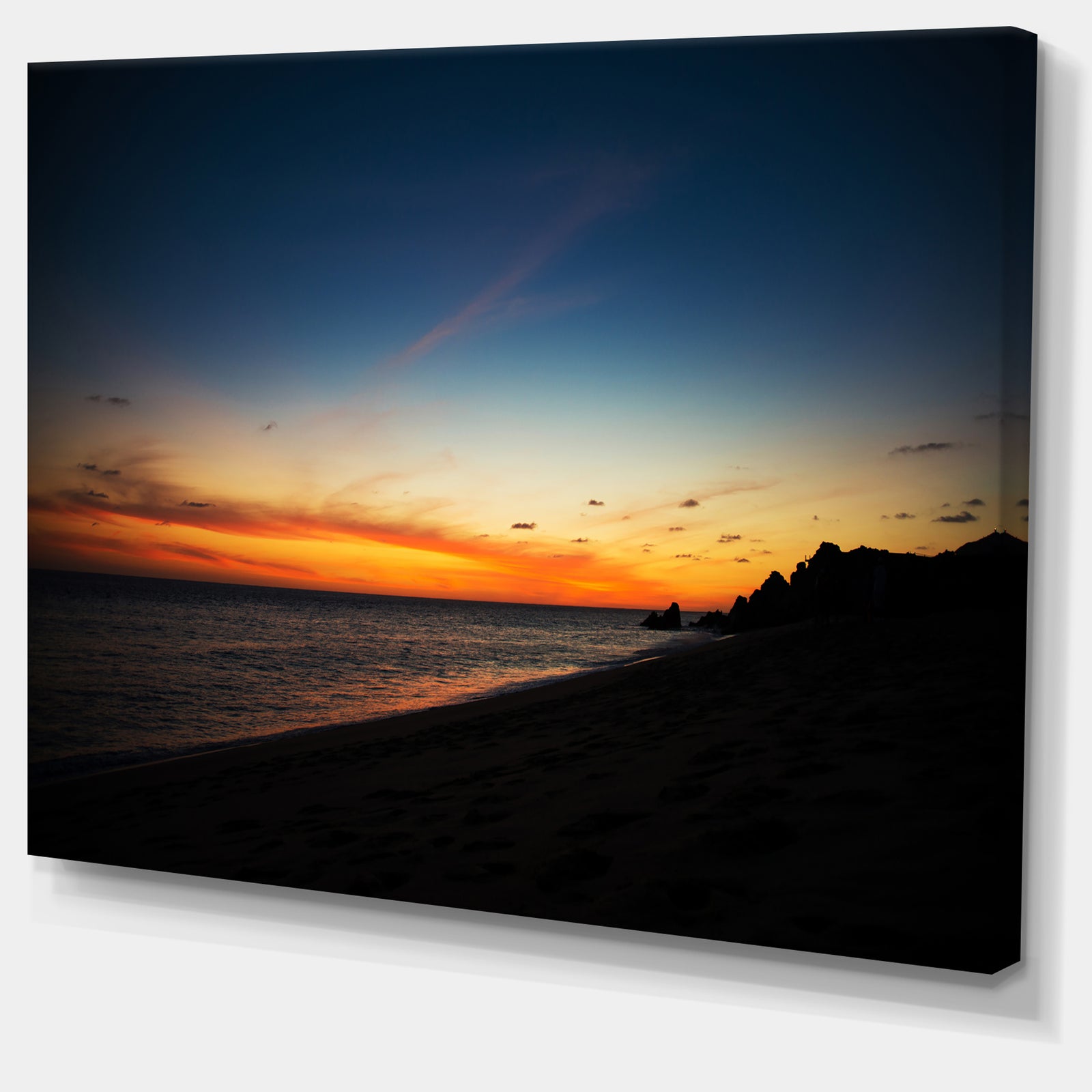 Sunset Over Beach in Cabo St.Lucas - Landscape Wall Artwork