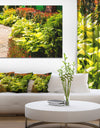 Modern Green Garden Design - Landscape Wall Artwork