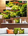 Modern Green Garden Design - Landscape Wall Artwork