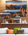 Majestic Sunset in Fall Mountains - Landscape Wall Artwork