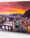 Bridges in Prague Panorama - Landscape Wall Artwork