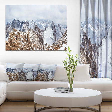 Climbers on the Mountain Top - Landscape Wall Artwork