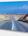 Beautiful Desert Road Israel - Landscape Wall Artwork