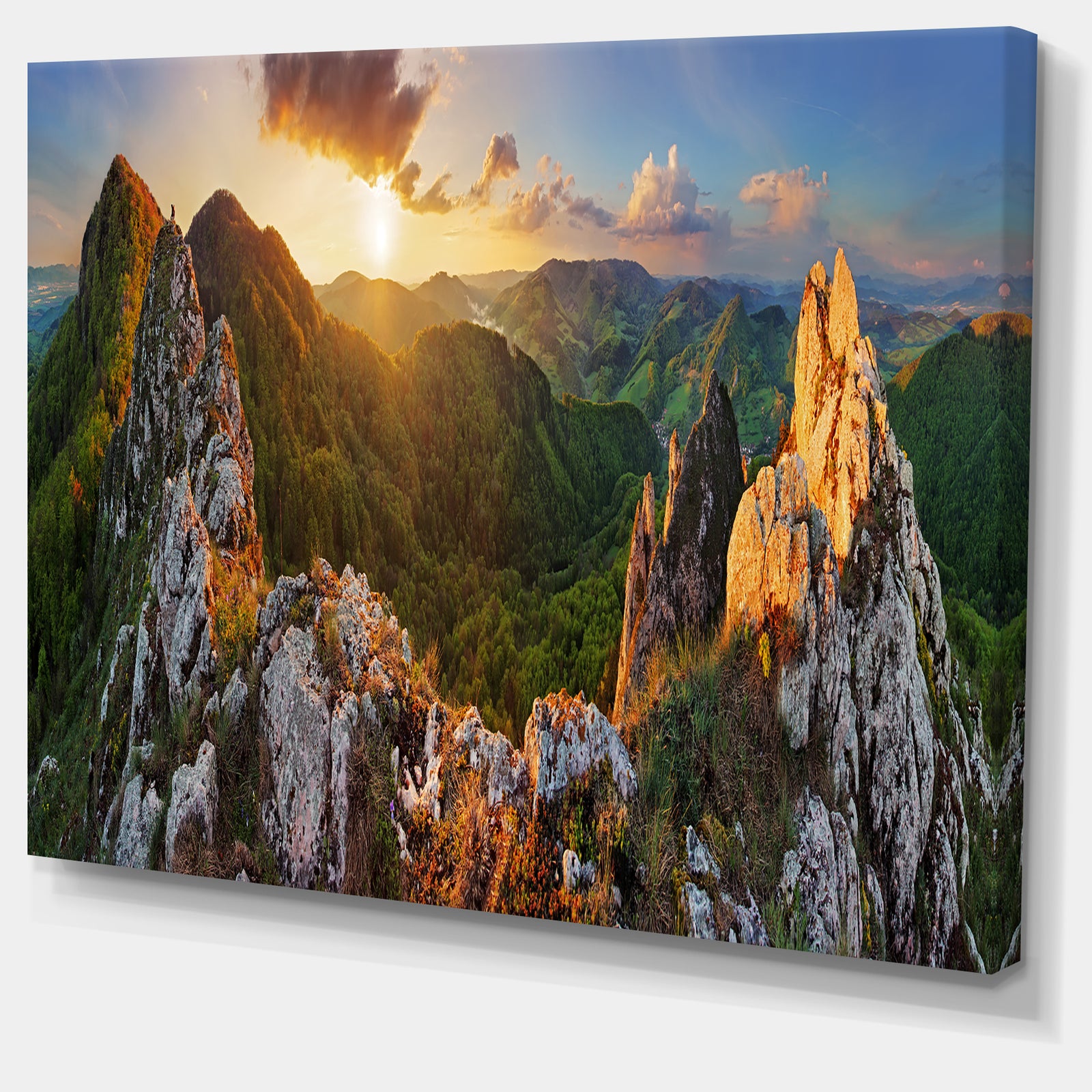 Panorama Mountains Slovakia - Landscape Wall Artwork