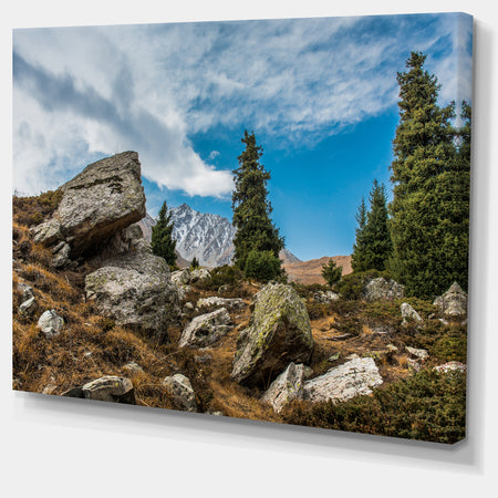 Tien Shan Mountains in Almaty - Landscape Wall Artwork
