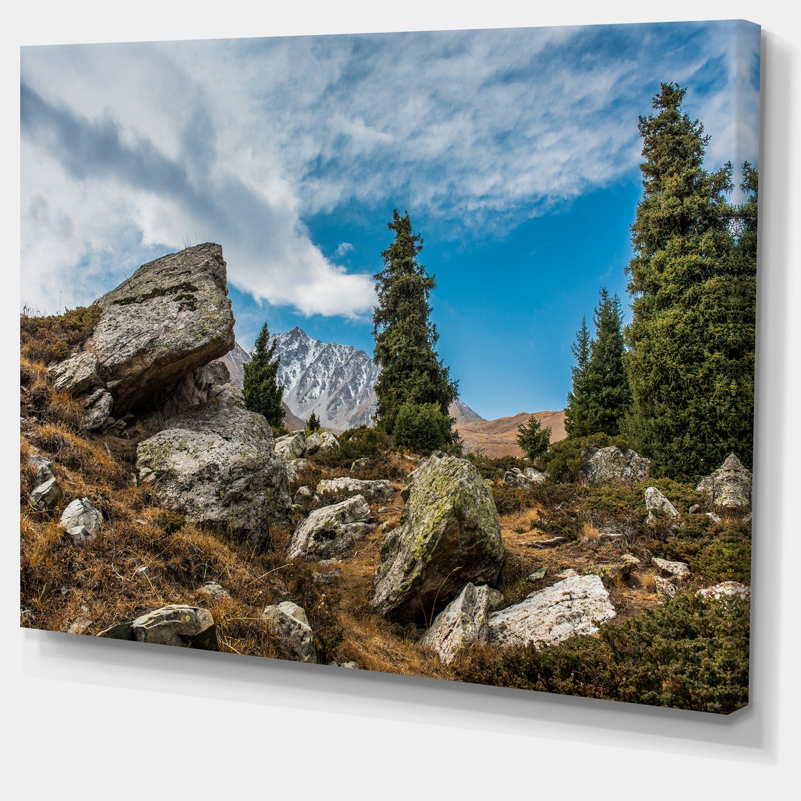 Tien Shan Mountains in Almaty - Landscape Wall Artwork