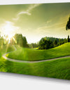 Beautiful Green Valley Panorama - Landscape Wall Artwork