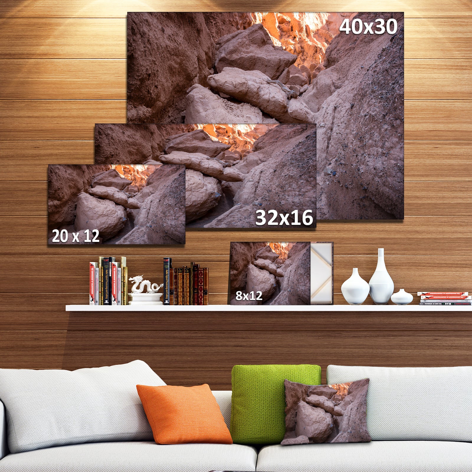 Desert Mountains in Kazakhstan - Landscape Wall Artwork