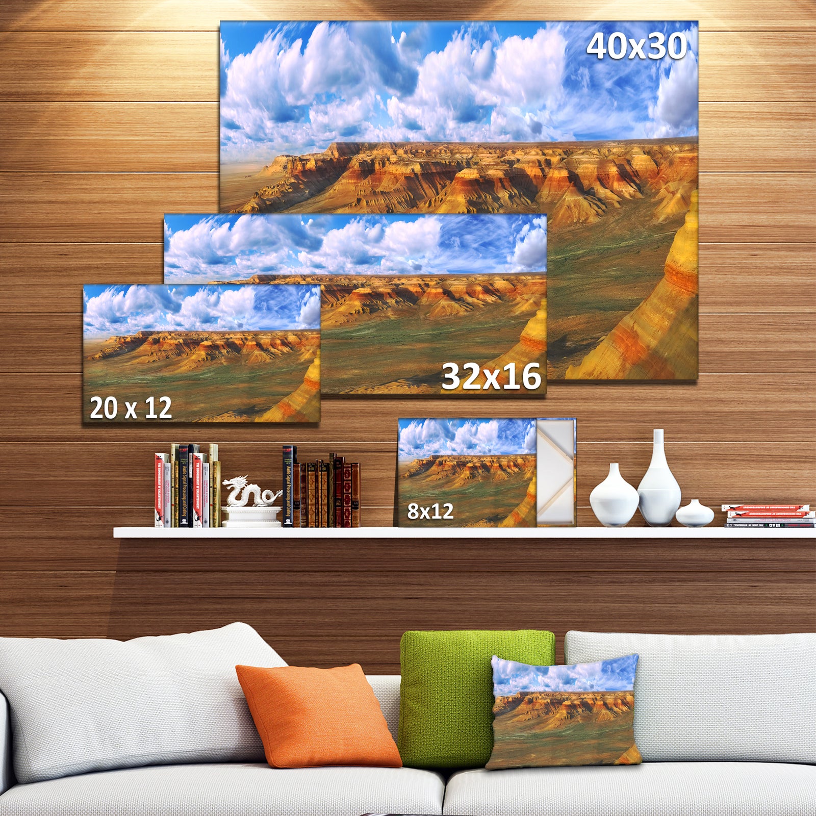 Plateau Ustyurt Panorama - Landscape Wall Artwork