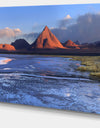 Colorado Lagoon and Volcano Pabellon - Landscape Wall Artwork