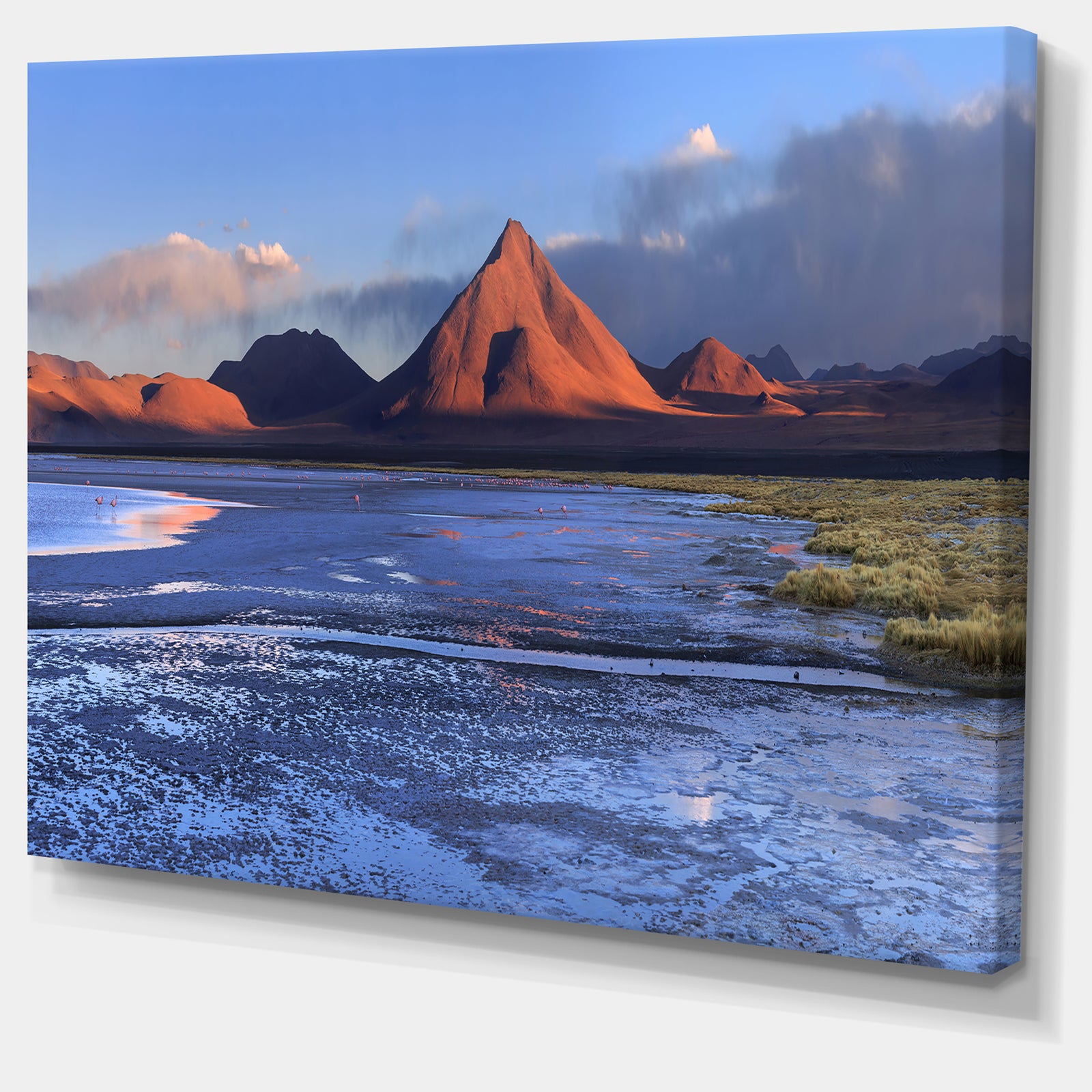 Colorado Lagoon and Volcano Pabellon - Landscape Wall Artwork