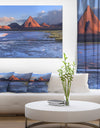 Colorado Lagoon and Volcano Pabellon - Landscape Wall Artwork