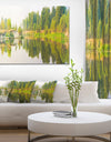 River and Forest Panorama - Landscape Wall Artwork