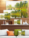 River and Forest Panorama - Landscape Wall Artwork