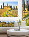 Tuscany Scenery Italy Wall Artwork