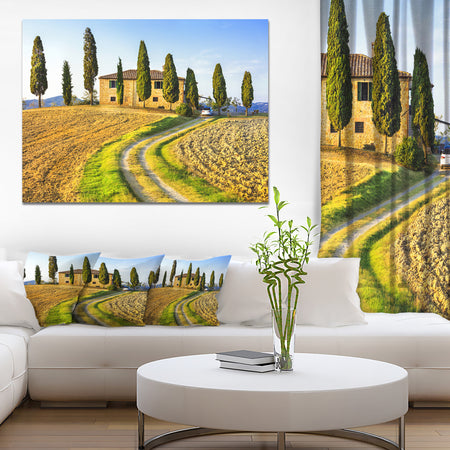 Tuscany Scenery Italy Wall Artwork