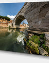 Cestius Bridge Over Tiber River - Landscape Wall Artwork