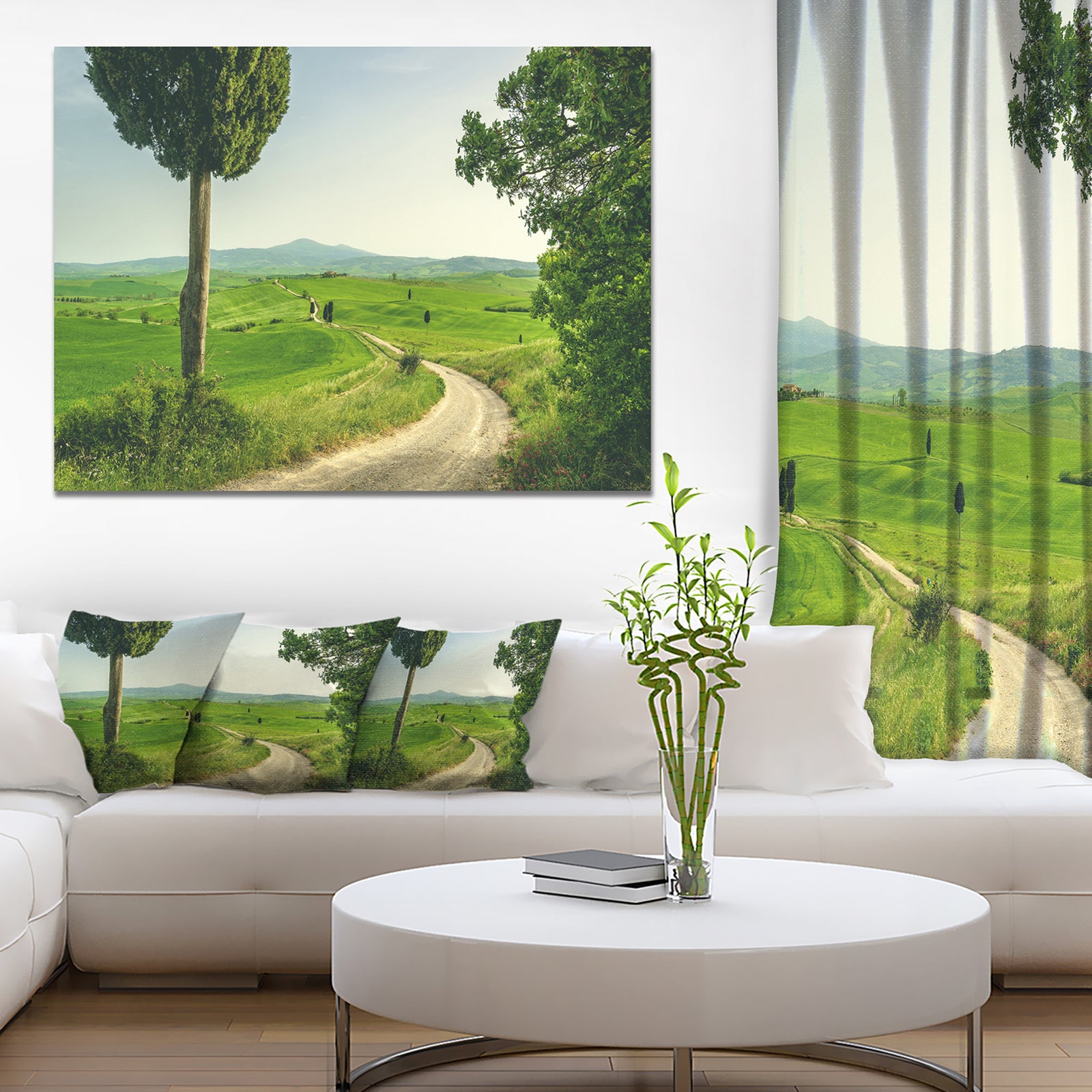 Tuscan Place in Rural Area - Landscape Wall Artwork