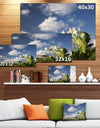 Potato Plant Flowers - Landscape Wall Artwork