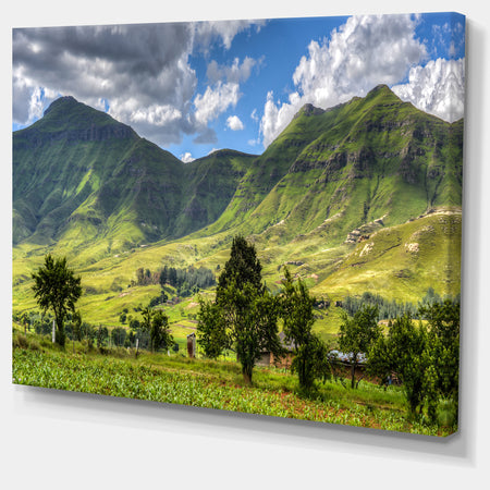 Lesotho Mountains Panorama - Landscape Wall Artwork