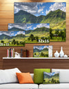 Lesotho Mountains Panorama - Landscape Wall Artwork