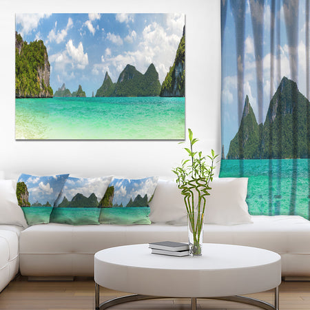 Thailand Beach Panorama - Landscape Wall Artwork
