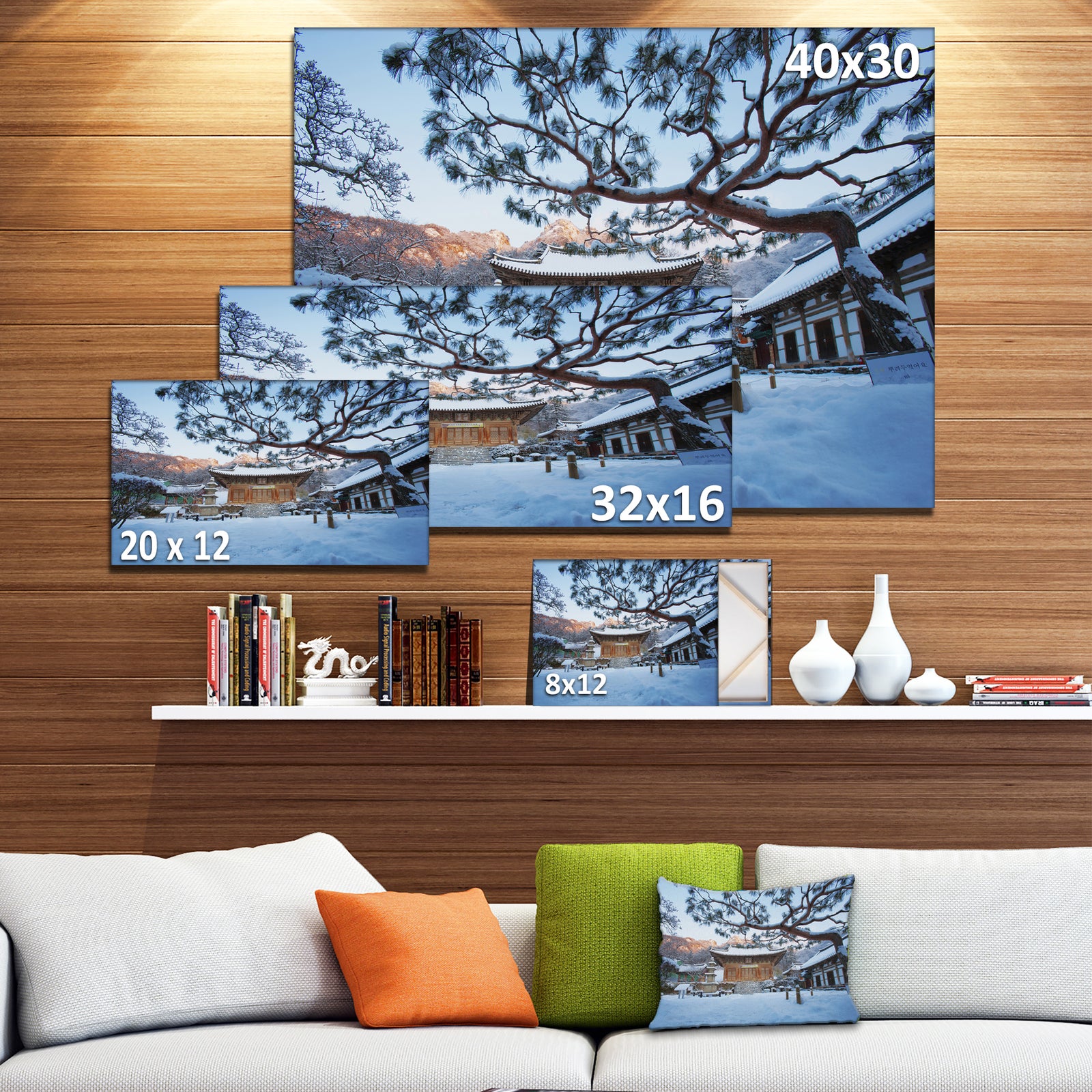 Naesosa Temple in South Korea - Landscape Wall Artwork