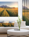 Path in the Wheat Field - Landscape Wall Artwork