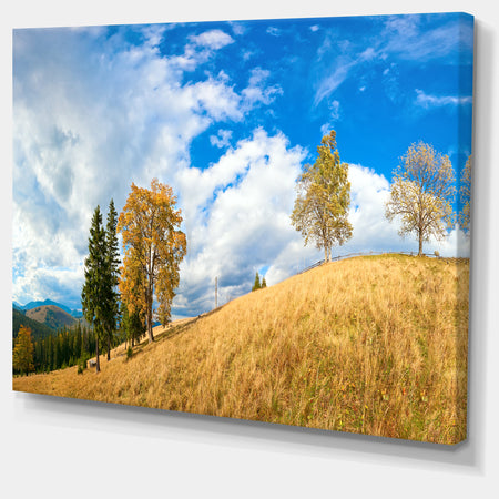 Mountain Autumn Panorama - Landscape Wall Artwork