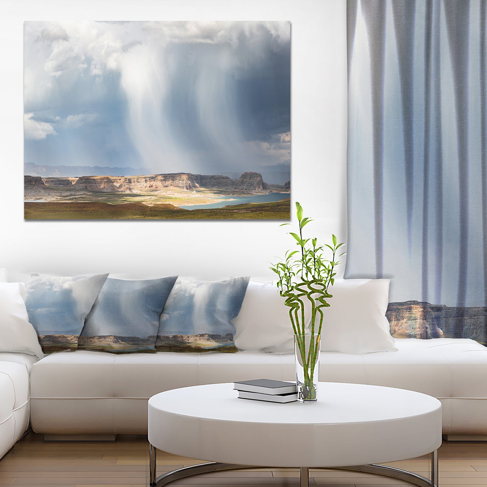 Lake Powell under Clouds - Landscape Wall Artwork