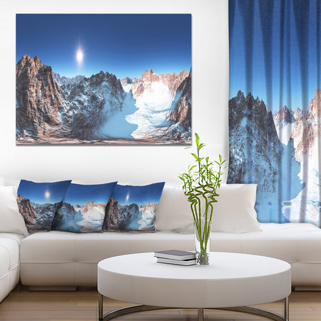 Panorama of Rocky Mountains - Landscape Wall Artwork