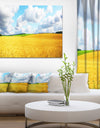 Beautiful Field Panorama - Landscape Wall Artwork